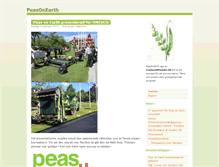 Tablet Screenshot of peasonearth.se